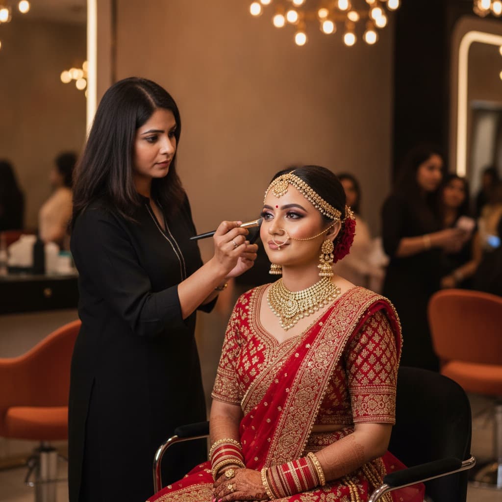 3D Bridal Makeup