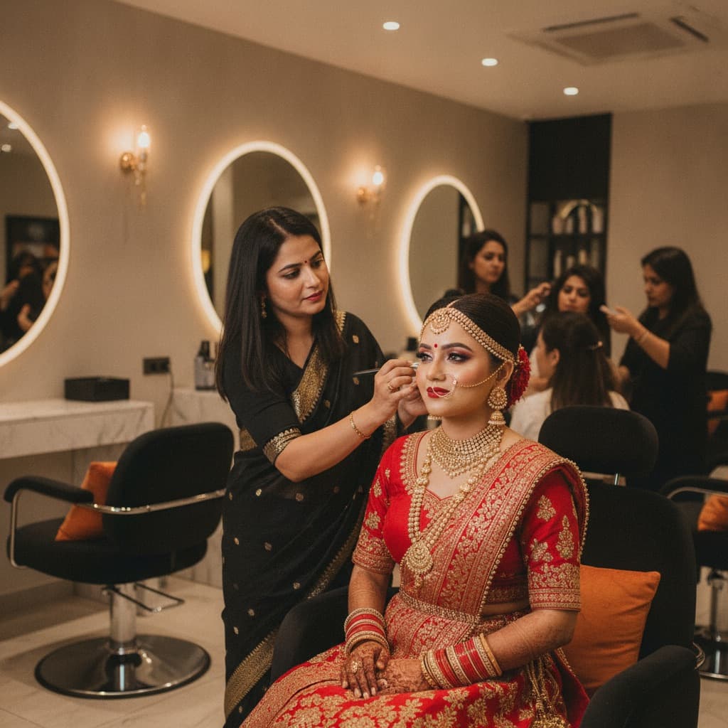 Reception Bridal Makeup